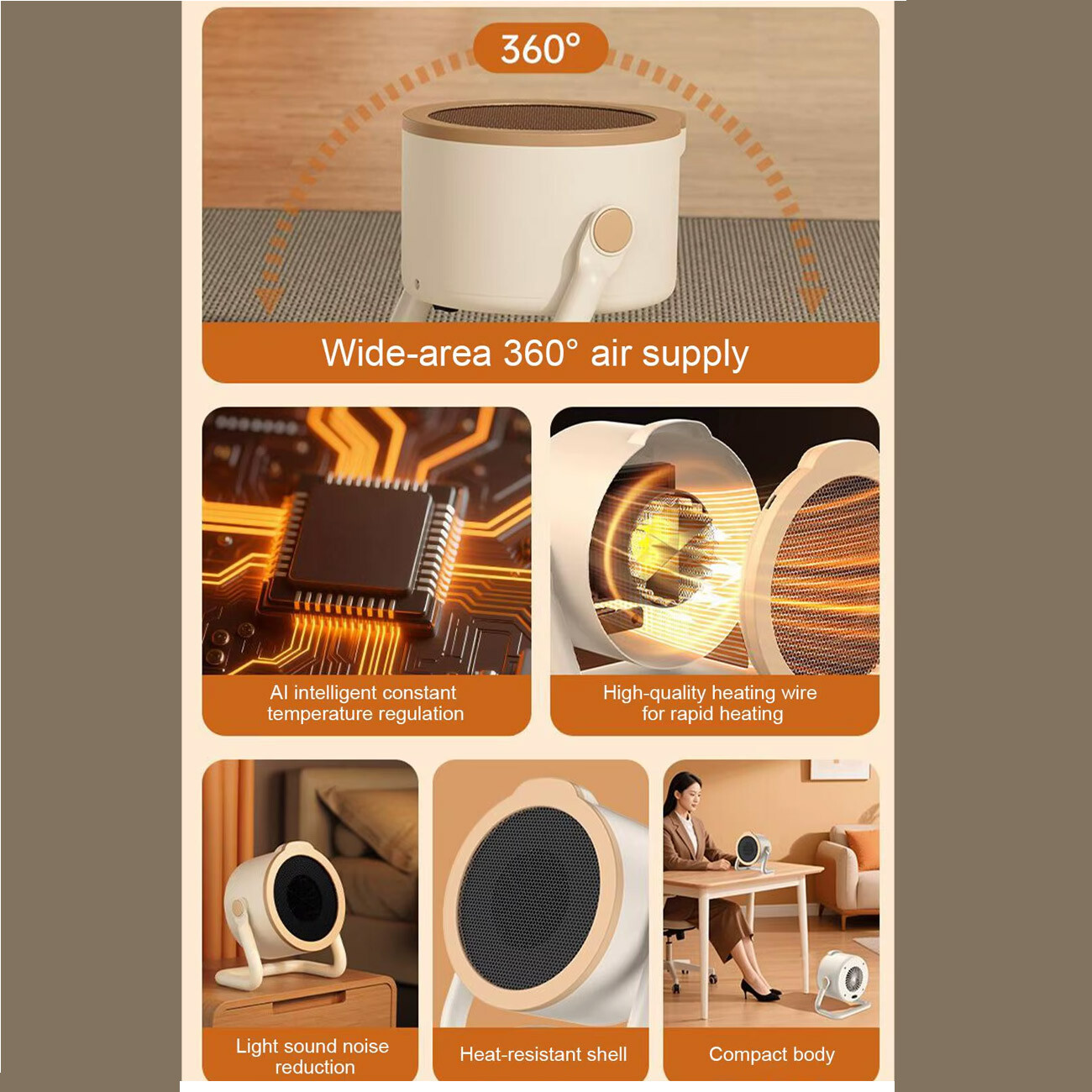 هیتر برقی رومیزی