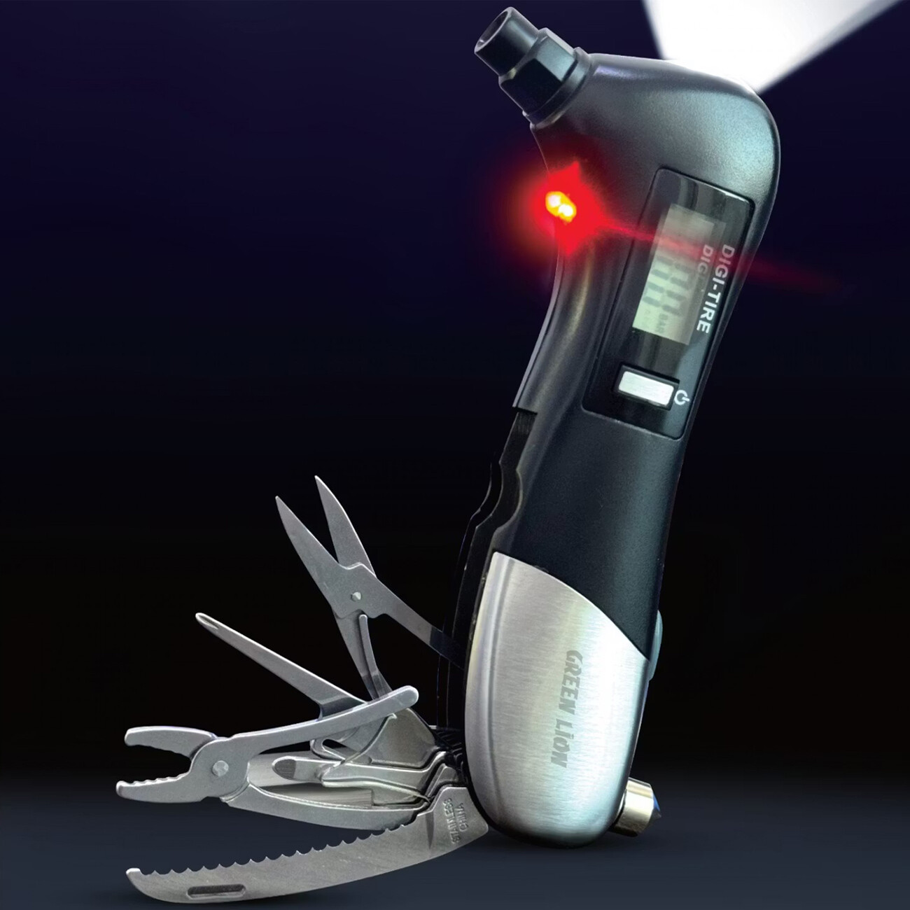 ابزار 9 کاره فشارسنج دیجیتال گرین لاین