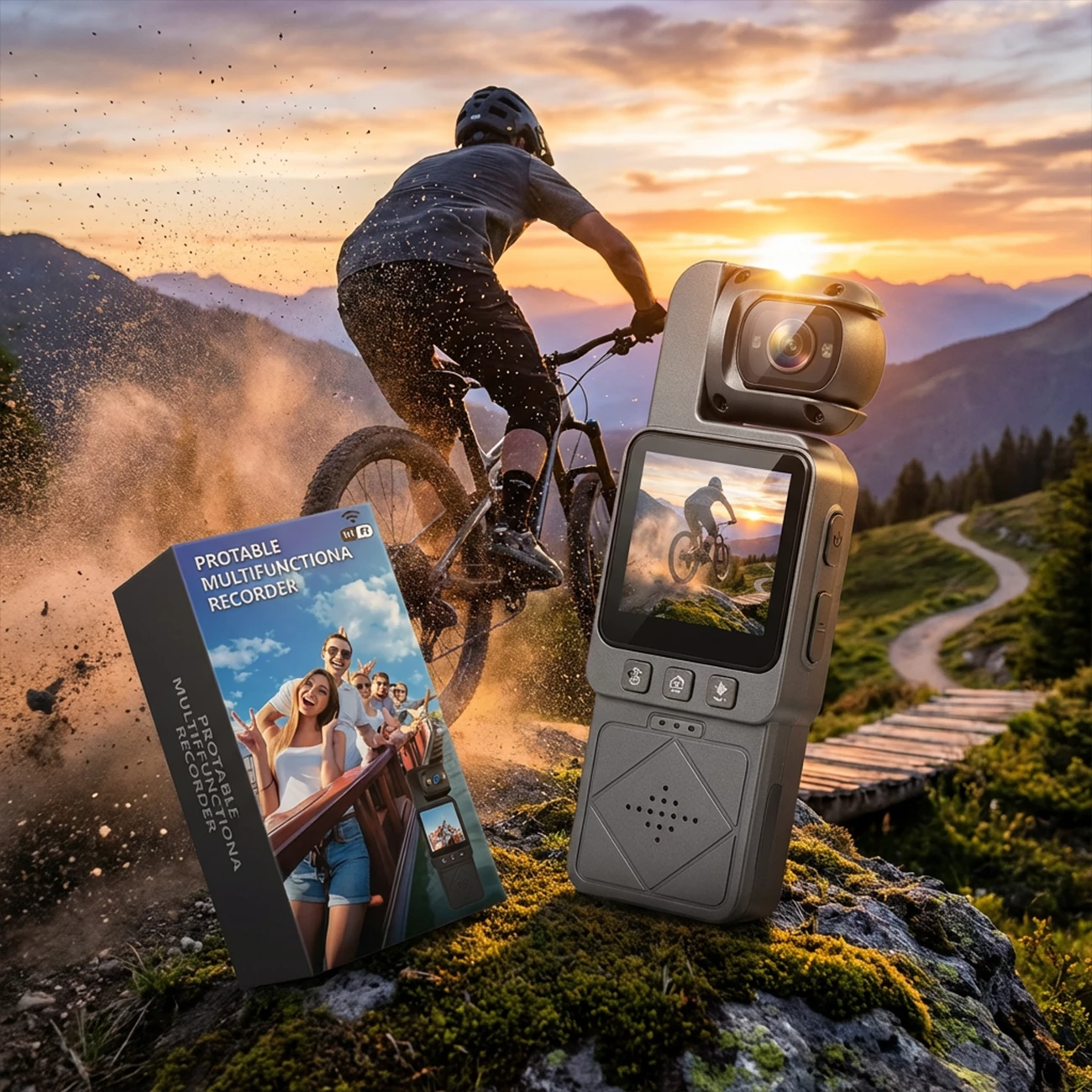 خرید دوربین ورزشی وای فای دار