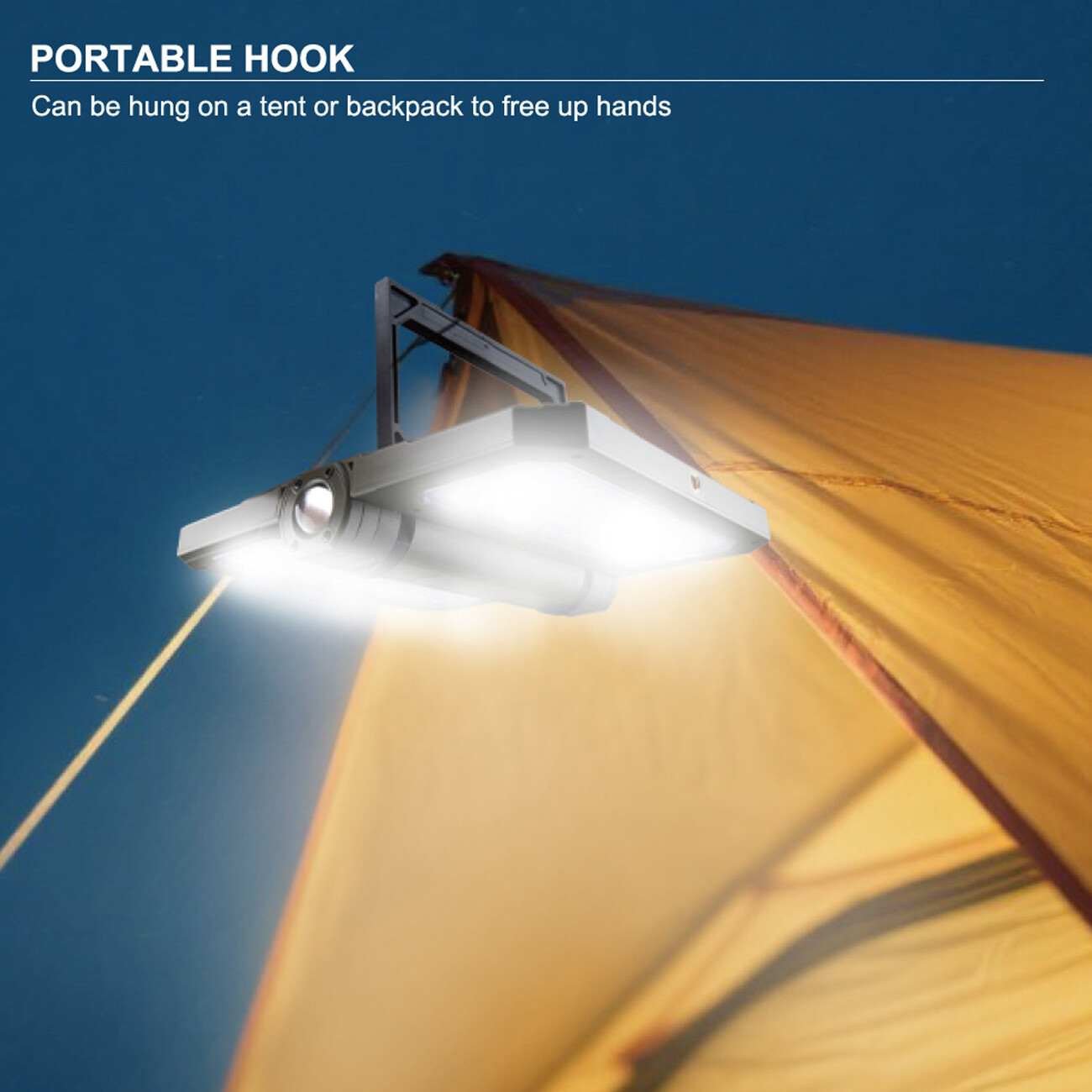 خرید چراغ کمپینگ تاشو خورشیدی