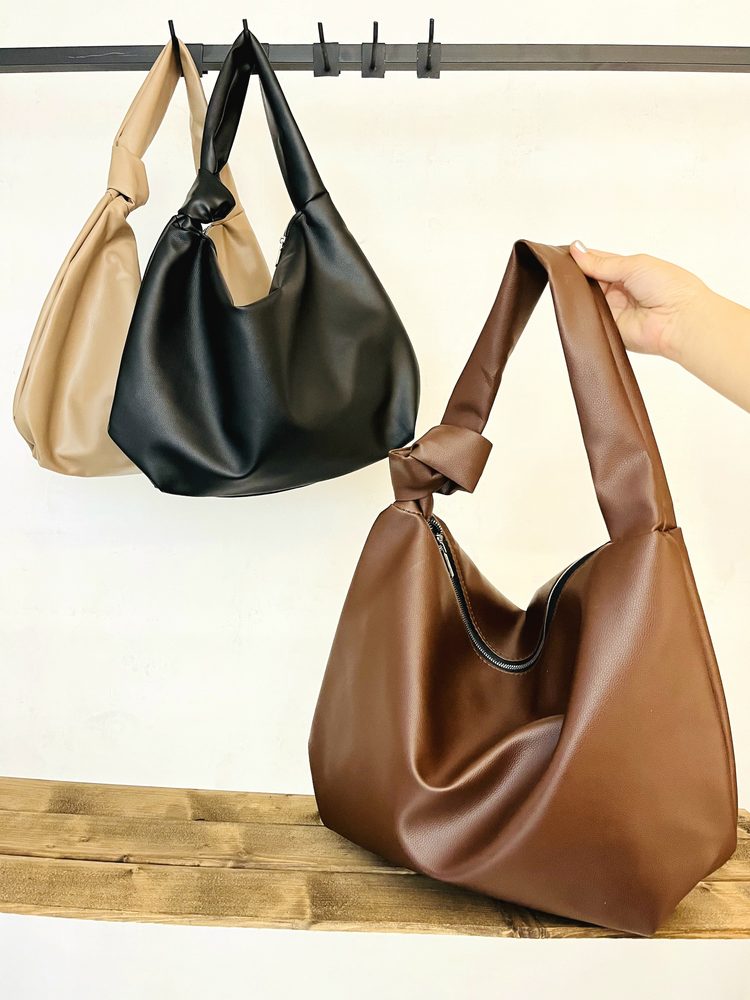 کیف زنانه مدل شرانگ یک طرف گره