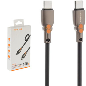 کابل تایپ سی 100 وات هایکو استار Hicostar مدل 170C-C طول 1 متر