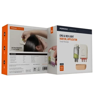 خرید اپلیکاتور روغن تراپی مو و ماساژور پوست سر پورودو