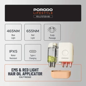 کیفیت اپلیکاتور روغن تراپی مو و ماساژور پوست سر پورودو