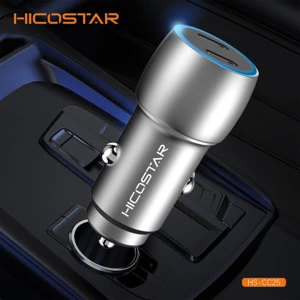 خرید شارژر فندکی تایپ سی هایکواستار