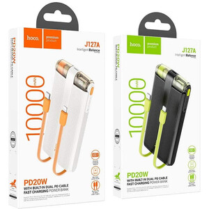 قیمت پاوربانک 10000 تایپ سی و لایتینگ هوکو