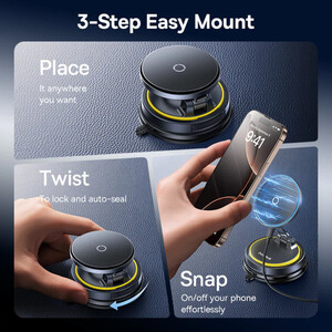 هولدر موبایل وایرلس مگنتی بیسوس