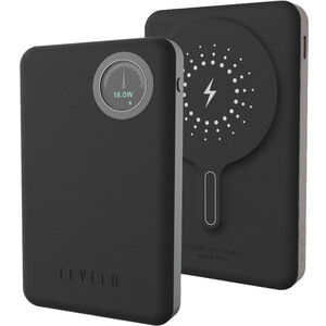 پاوربانک 10000 وایرلس 15 وات لولو Levelo مدل LVLMRBL10KORG