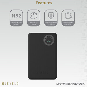 پاوربانک وایرلس 10000 میلی آمپر لولو