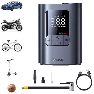 پمپ باد شارژی بیسوس Baseus مدل VA1 C01195 توان 82 وات