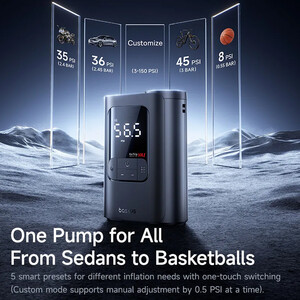 خرید پمپ باد قابل حمل شارژی بیسوس