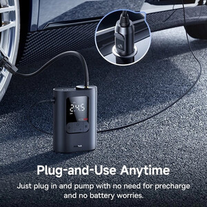 قیمت پمپ باد قابل حمل شارژی بیسوس