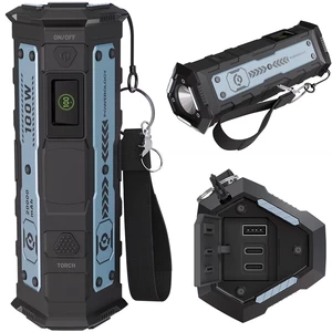 پاور بانک 20000 پاورولوژی Powerology مدل PPBCHA91BK با چراغ قوه