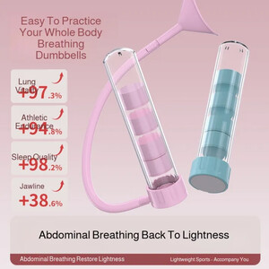 دمبل تمرین تنفسی مدل Hxyl-001 برای تمرین کل بدن و بهبود خواب