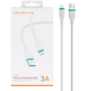 کابل میکرو یو اس بی 3 آمپر هایکو استار HICOSTAR مدل 116M یک متر