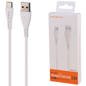 کابل تایپ سی 2.4 آمپر هایکو استار Hicostar مدل HS-101C طول 1 متر