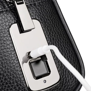 کیف پول و کیف دستی مردانه با قفل اثر انگشت