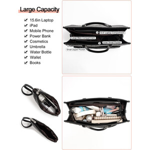 کیف دوشی زنانه و کیف لپ تاپ 15.6 اینچ