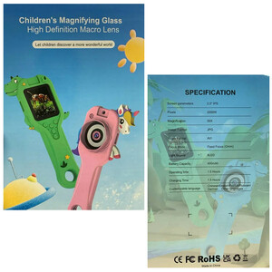 ذره بین و دوربین کودک