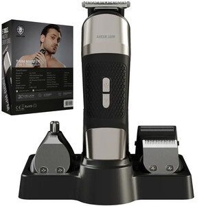 ست ماشین اصلاح شارژی 5 کاره گرین لاین GREEN LION مدل GL-TM40