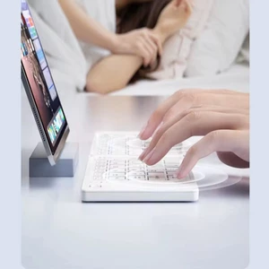 قیمت کیبورد بی‌‌سیم تاشو شارژی