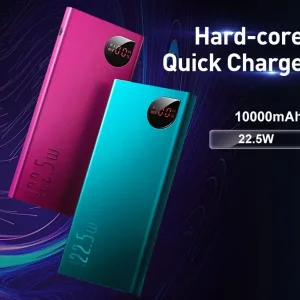 پاوربانک 10000 فست شارژ بیسوس Baseus Adaman Metal Digital Display QC3 PPAD000001 2021 توان 22.5 وات