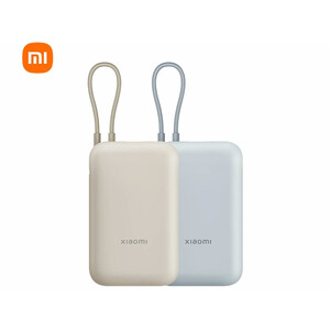 پاور بانک 10000 میلی آمپر شیائومی Xiaomi P15ZM Power Bank Built-in Cable10000mAh