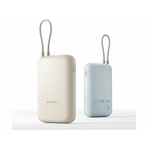 پاور بانک 10000 میلی آمپر شیائومی Xiaomi P15ZM Power Bank Built-in Cable10000mAh