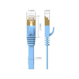 خرید کابل شبکه اوریکو Orico CAT7 LAN Cable PUG-C7b 8m