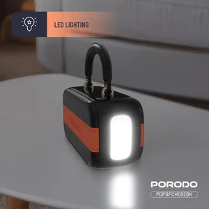 پاور بانک 60000 پورودو Porodo مدل PDPBFCH092BK توان 100 وات