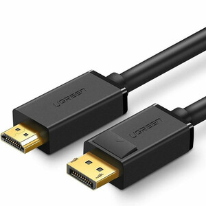 کابل تبدیل DisplayPort به HDMI یوگرین UGREEN مدل 10202 طول 2 متر