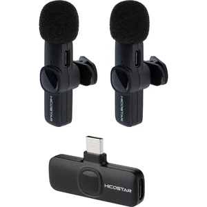 میکروفون یقه ای هایکواستار Hicostar مدل HS-MC521C با گیرنده USB-C