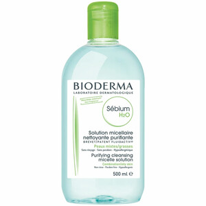 میسلار واتر بایودرما Bioderma مدل Sébium H2O حجم 500 میلی‌لیتر