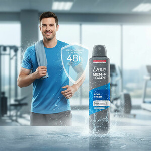 اسپری داو Men+Care مدل Cool Fresh 250 میلی لیتر