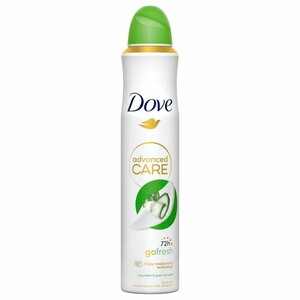 اسپری دئودورانت ضد تعریق زنانه داو Dove مدل Go Fresh حجم 250ml