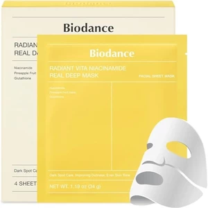 ماسک هیدروژلی صورت بایودنس Biodance مدل Vita Niacinamide روشن کننده