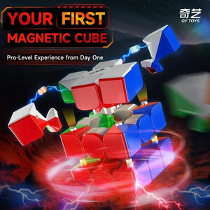 روبیک 3×3 کای وای QiYi مدل Warrior M UV Coated مغناطیسی