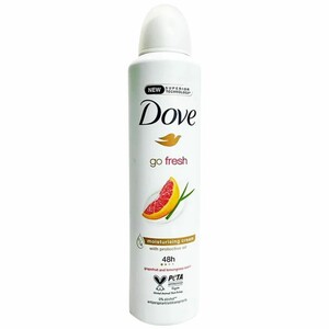 اسپری ضد تعریق زنانه داو Dove مدل Go Fresh 48h حجم 250 میلی لیتر