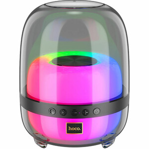 اسپیکر بلوتوثی هوکو Hoco مدل BS58 Crystal نورپردازی رنگی