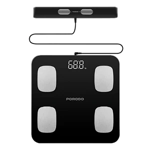 ترازوی هوشمند پرودو Porodo مدل PDLFST089BK ظرفیت 180 کیلوگرم