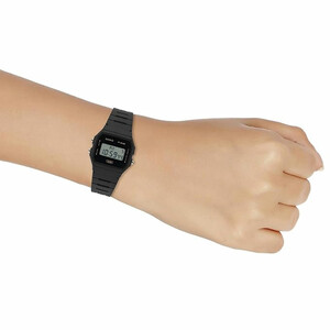 ساعت مچی زنانه دیجیتال کاسیو CASIO مدل F-91WB-8ADF با باتری 7 ساله
