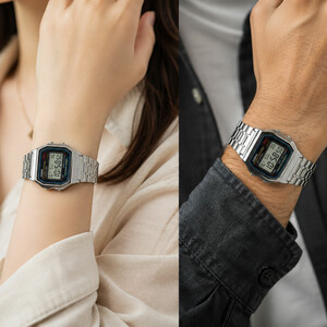 ساعت مچی دیجیتال کاسیو Casio مدل A159WA-N1D نقره ای یونیسکس