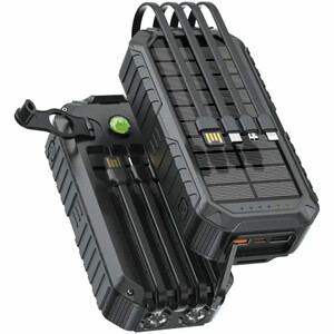 پاوربانک خورشیدی گرین لاین مدل GL-PX15 ظرفیت 20000 میلی آمپر 22.5 وات