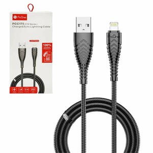 کابل USB به لایتنینگ پرووان ProOne مدل PCC175L جریان 2.1 آمپر 1 متر