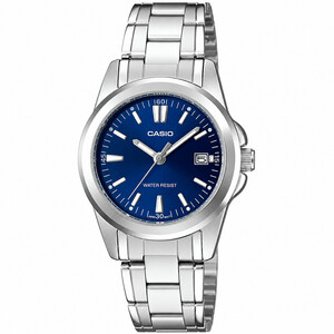ساعت مچی زنانه کاسیو Casio مدل LTP-1215A-2A2 صفحه آبی