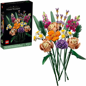 دسته گل ساخته شده با لگو LEGO