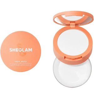 پودر فیکس دو کاره شیگلم Sheglam اصل مدل Insta-Ready رنگ Toasted Almond