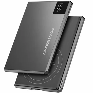 پاوربانک پاورولوژی Powerology مدل PPBCHA107GY ظرفیت 5000 میلی آمپر 15 وات