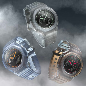 ساعت مچی مردانه کاسیو جیشاک CASIO G-SHOCK مدل GA-2100K-1ADR ضد ضربه (صحت برند چک شود)