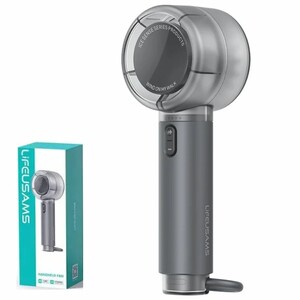 پنکه دستی شارژی یوسامز USAMS مدل LU01 با 5 سرعت و شارژدهی 6.5 ساعت